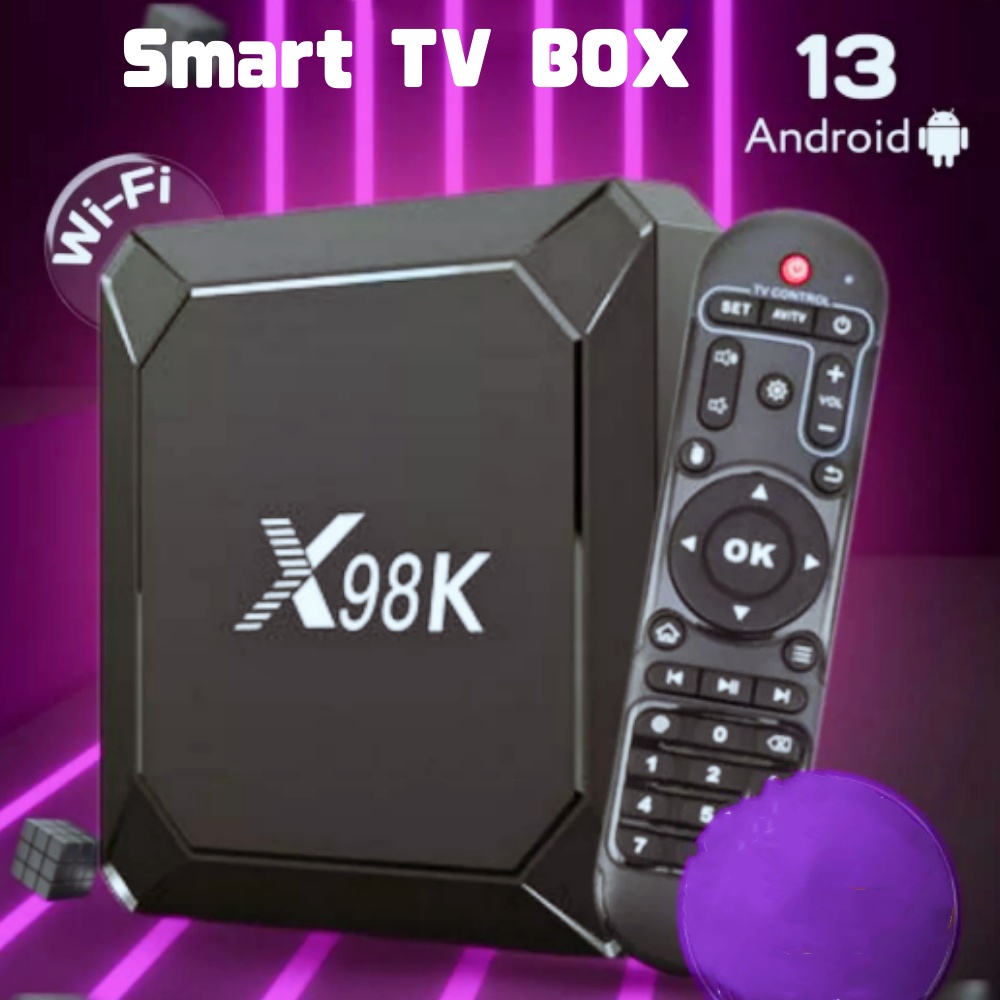 Netflix Home Cinema - Original X98K TV Box Android13 RK3528