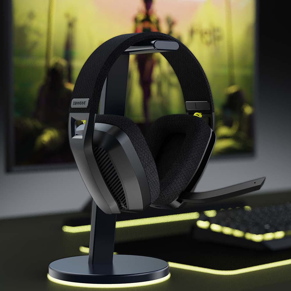 Home Cinema Headphones - BINNUNE BW06 2.4GHz Wireless Gaming Headset