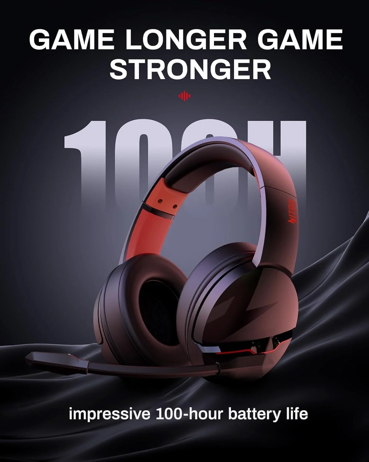 Home Cinema Headphones - Acer K2 Wireless Headsets Gamer 100H