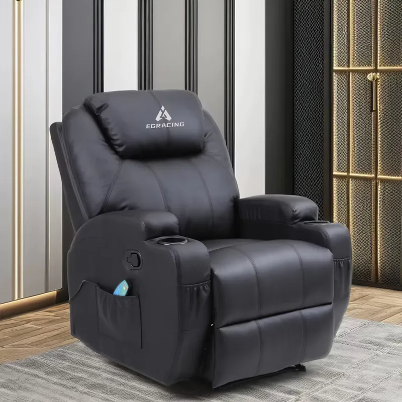 Home Cinema For Small Room - Modern Single Recliner Cinema Chair Synthetic