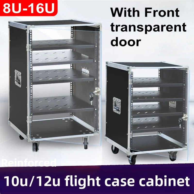 Home Cinema Outdoor - Front transparent door 8U - 16U