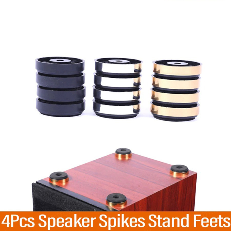 4Pcs Speaker Spikes Stand Part - Home Cinema Equipment ulasan dan harga