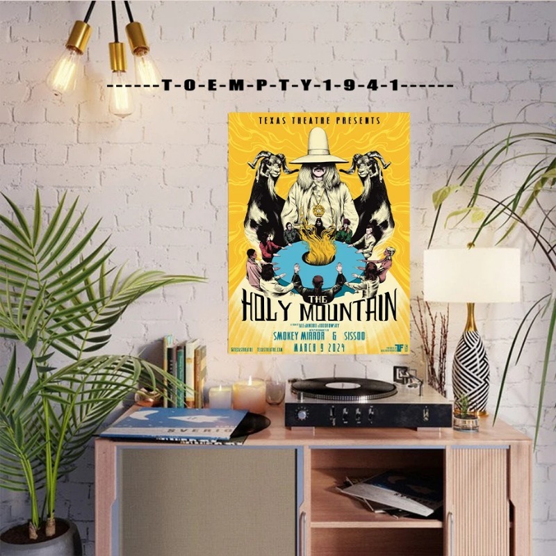 he Holy Mountain Movie Poster  - Home Cinema Ultimea ulasan dan harga