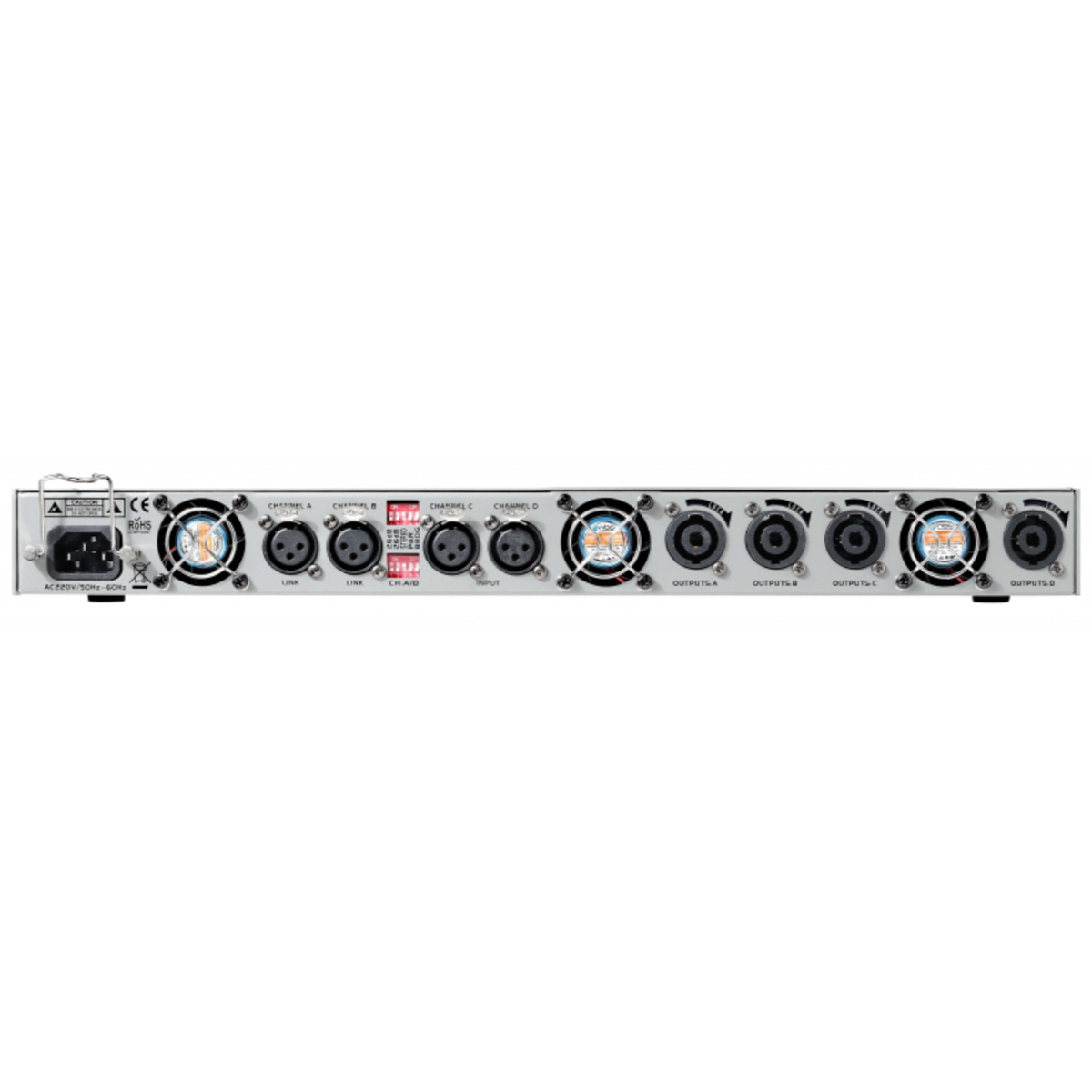 1U Digital Power Amplifier 4Ch - Home Cinema Equipment ulasan dan harga