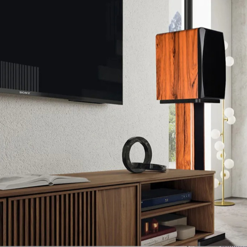 Solid Wood Speaker Stand Floor - Home Cinema Equipment ulasan dan harga