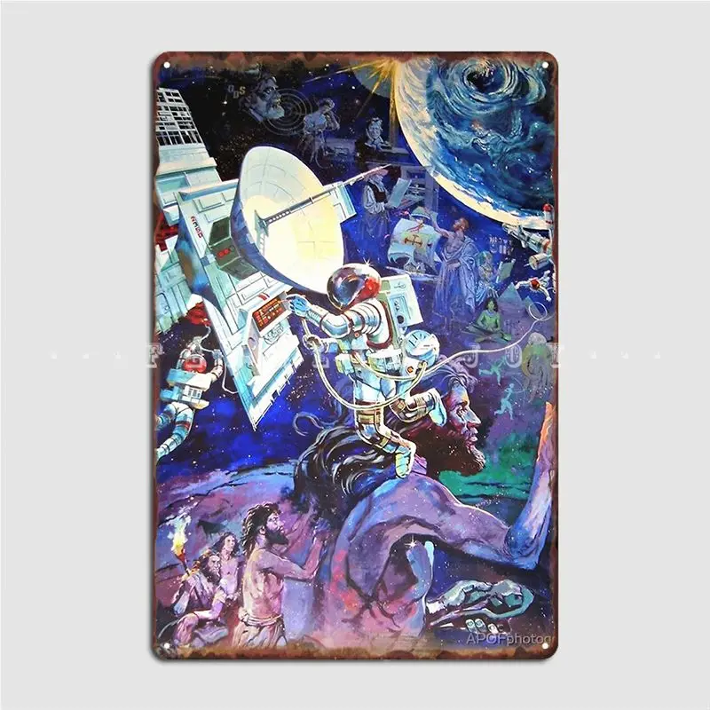 Spaceship Earth Mural Metal Si - Home Cinema Wall Design ulasan dan harga