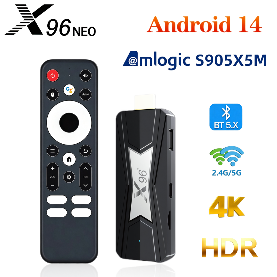 X96 NEO TV Stick Amlogic S905X - Home Cinema Dolby Atmos ulasan dan harga