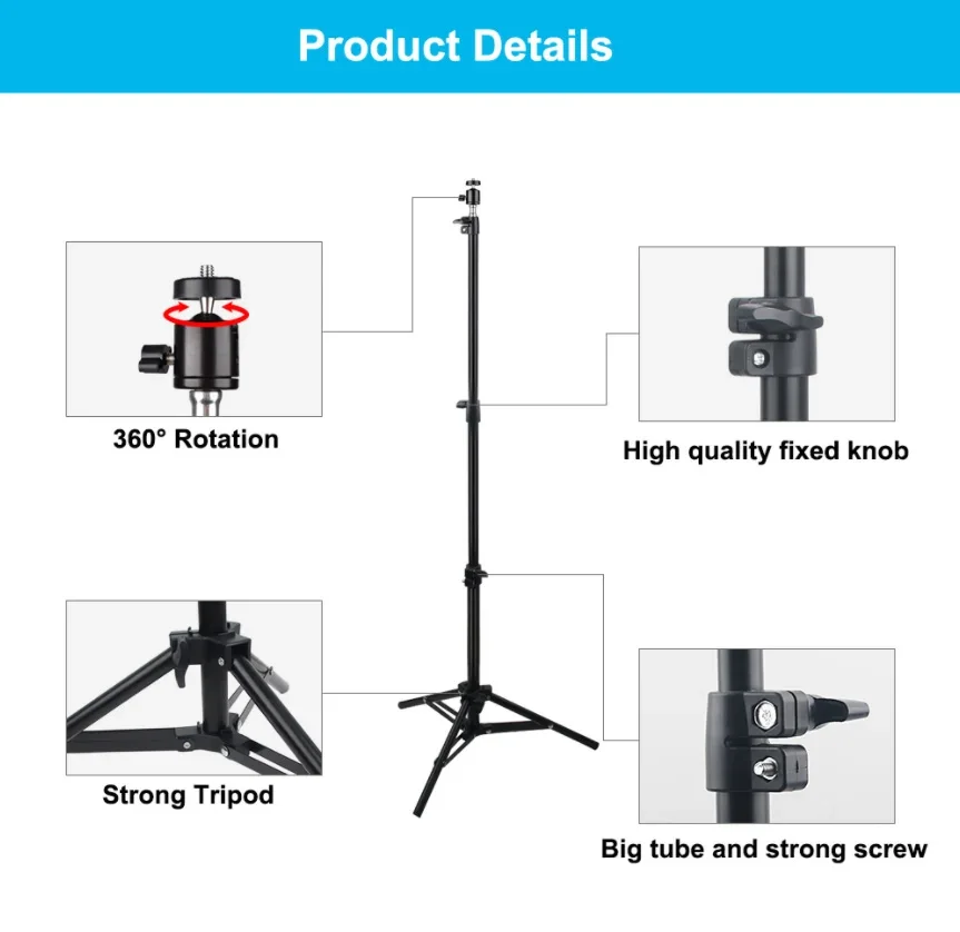 110cm Universal Portable Brack - Projector Tripod Stand ulasan dan harga