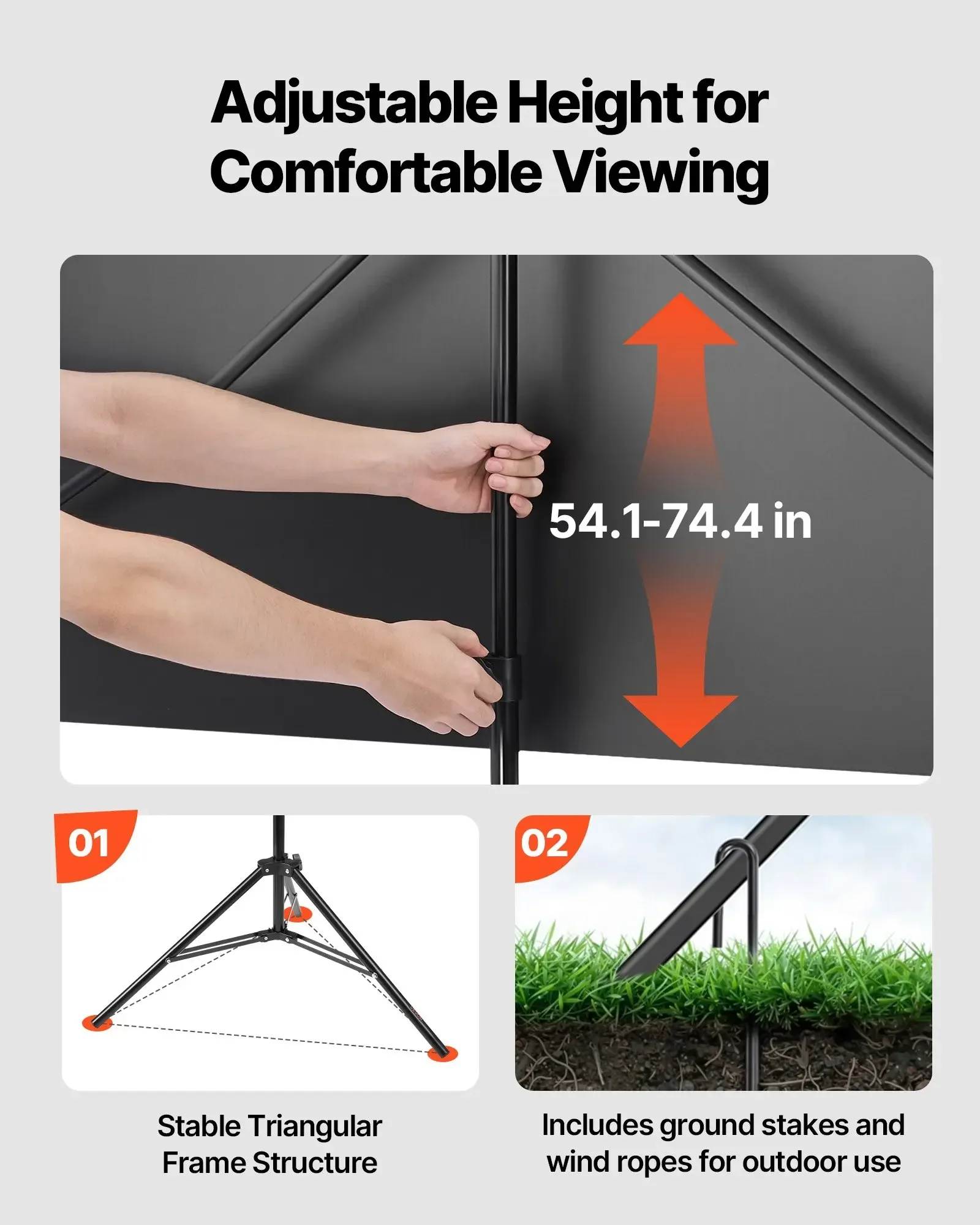 Tripod Projector Screen With S - Projector Tripod Stand ulasan dan harga