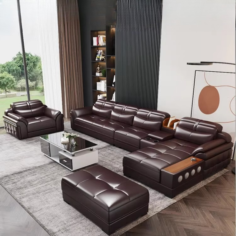 Genuine Leather Small Apartmen - Home Cinema For Small Room ulasan dan harga