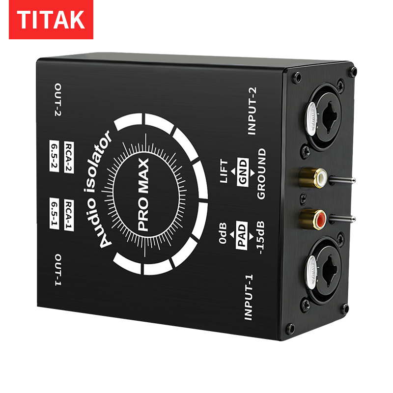 3Pin XLR/RCA/TS/TRS Ground Loo - Home Cinema Equipment ulasan dan harga