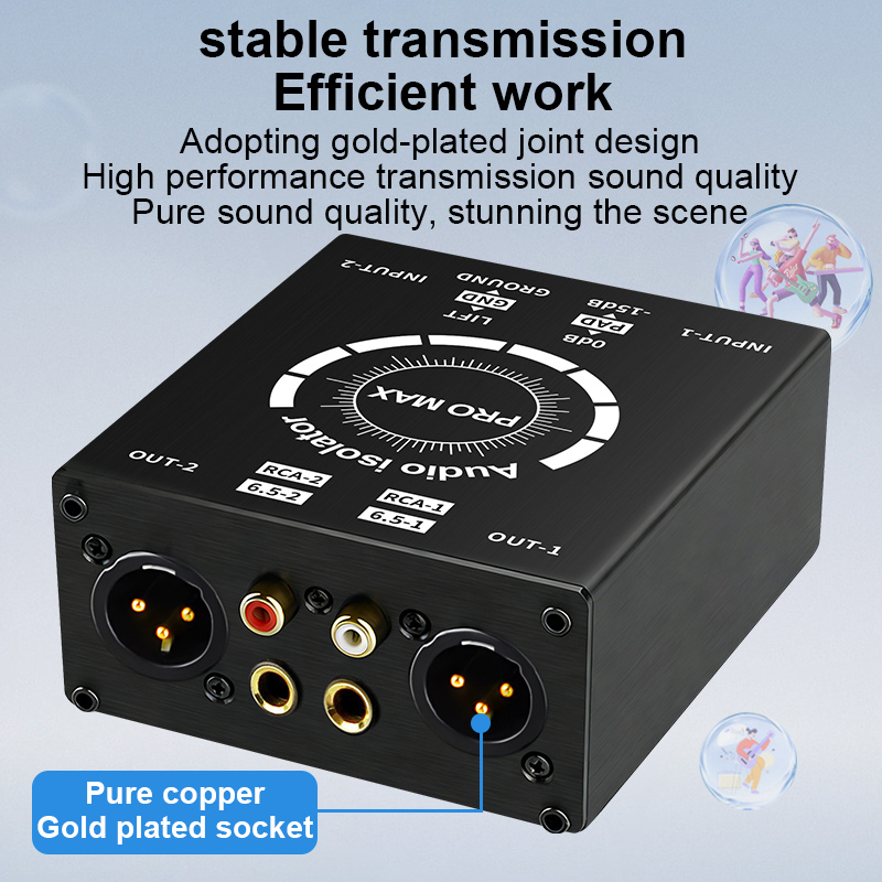 3Pin XLR/RCA/TS/TRS Ground Loo - Home Cinema Equipment ulasan dan harga