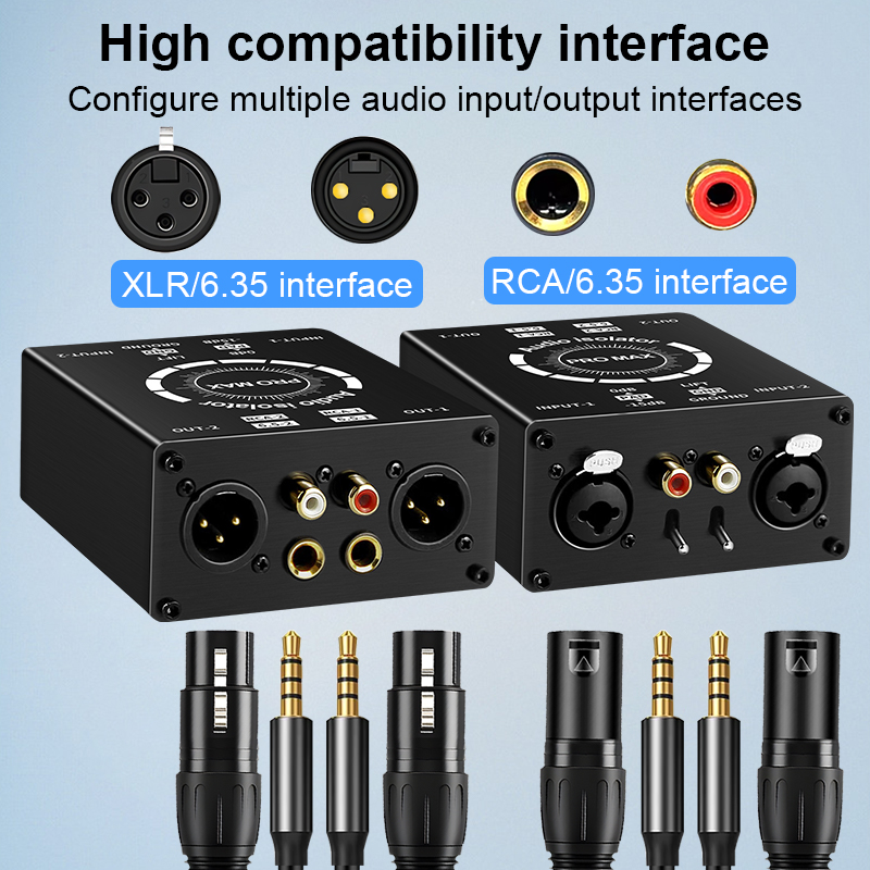 3Pin XLR/RCA/TS/TRS Ground Loo - Home Cinema Equipment ulasan dan harga