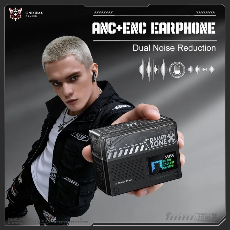 ONIKUMA TX602 Bluetooth Gaming - Home Cinema Headphones ulasan dan harga
