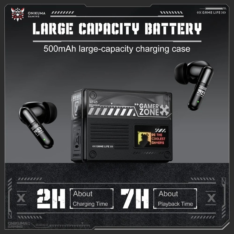ONIKUMA TX602 Bluetooth Gaming - Home Cinema Headphones ulasan dan harga