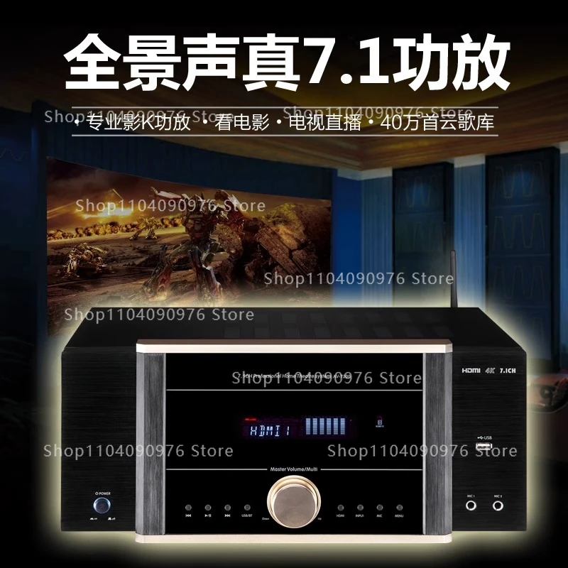 AV-7200 Power Amplifier Home H - Home Cinema Dolby Atmos ulasan dan harga