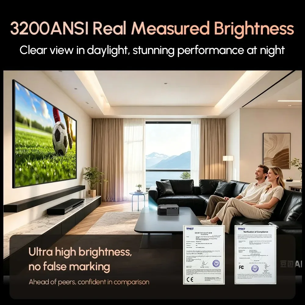 ApexTPA8 Android 14 Google TV  - Netflix Home Cinema ulasan dan harga