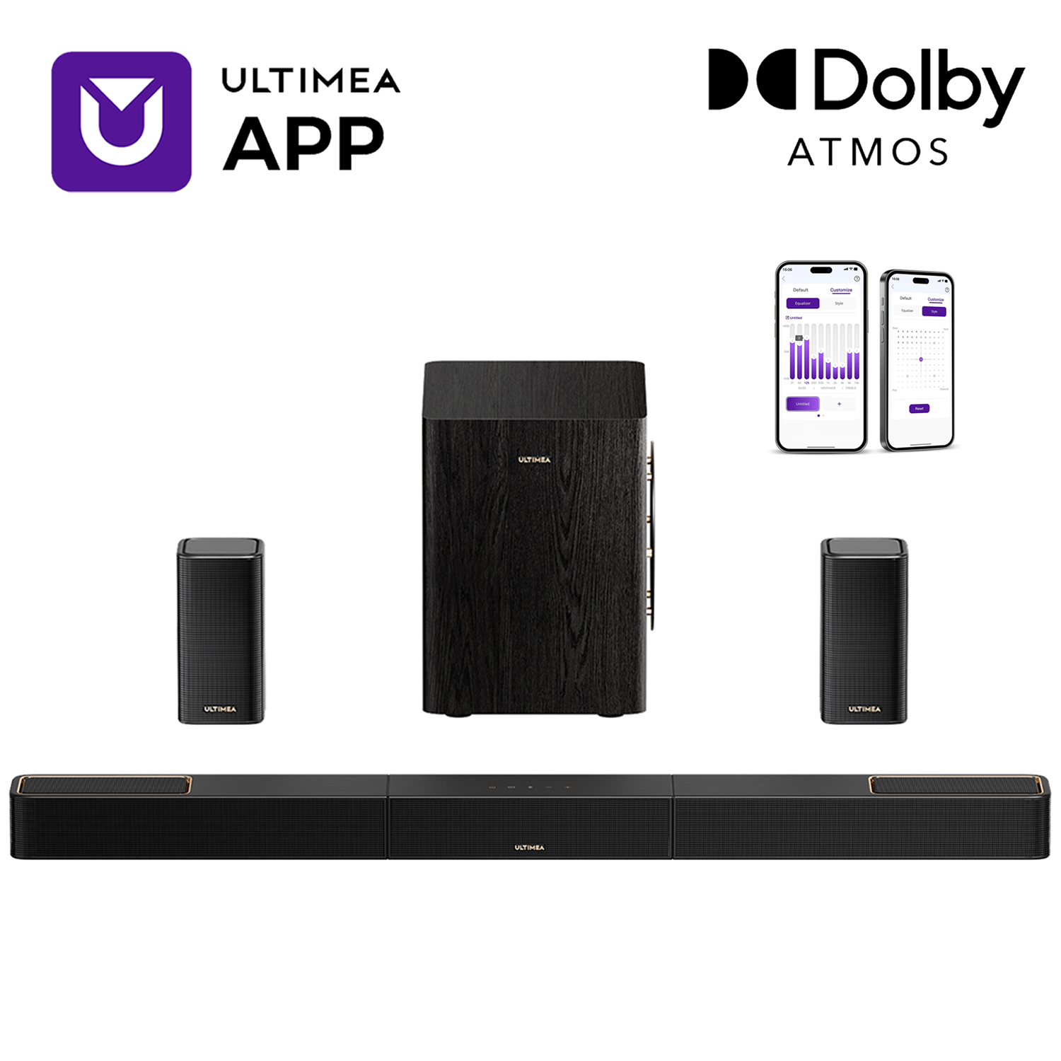 ULTIMEA 5.1.2 Surround Sound S - Home Cinema Ultimea ulasan dan harga