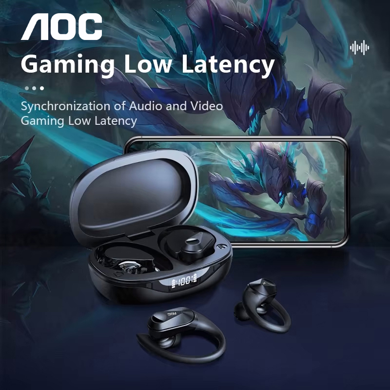 Choice AOC Sports Headset Wire - Home Cinema Outdoor ulasan dan harga