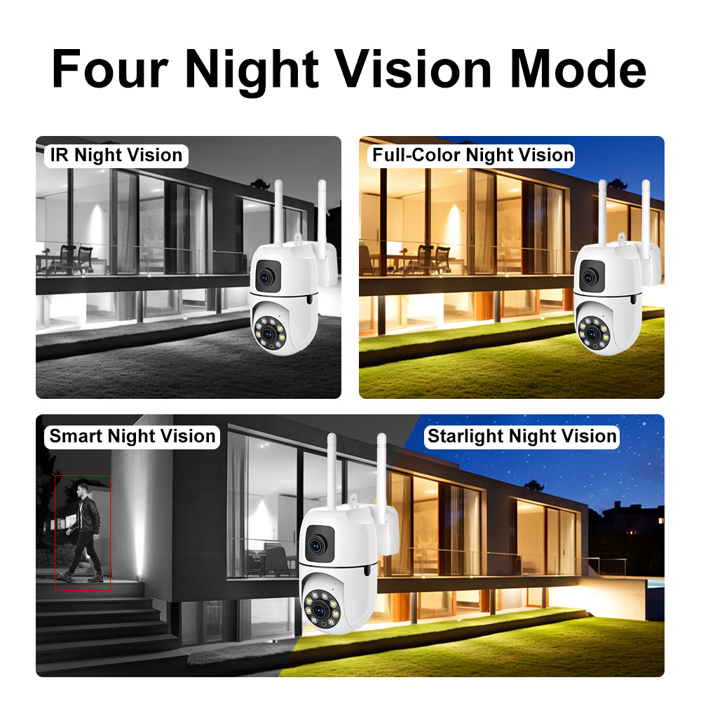 8MP HD Wifi Surveillance PTZ C - Home Cinema Outdoor ulasan dan harga