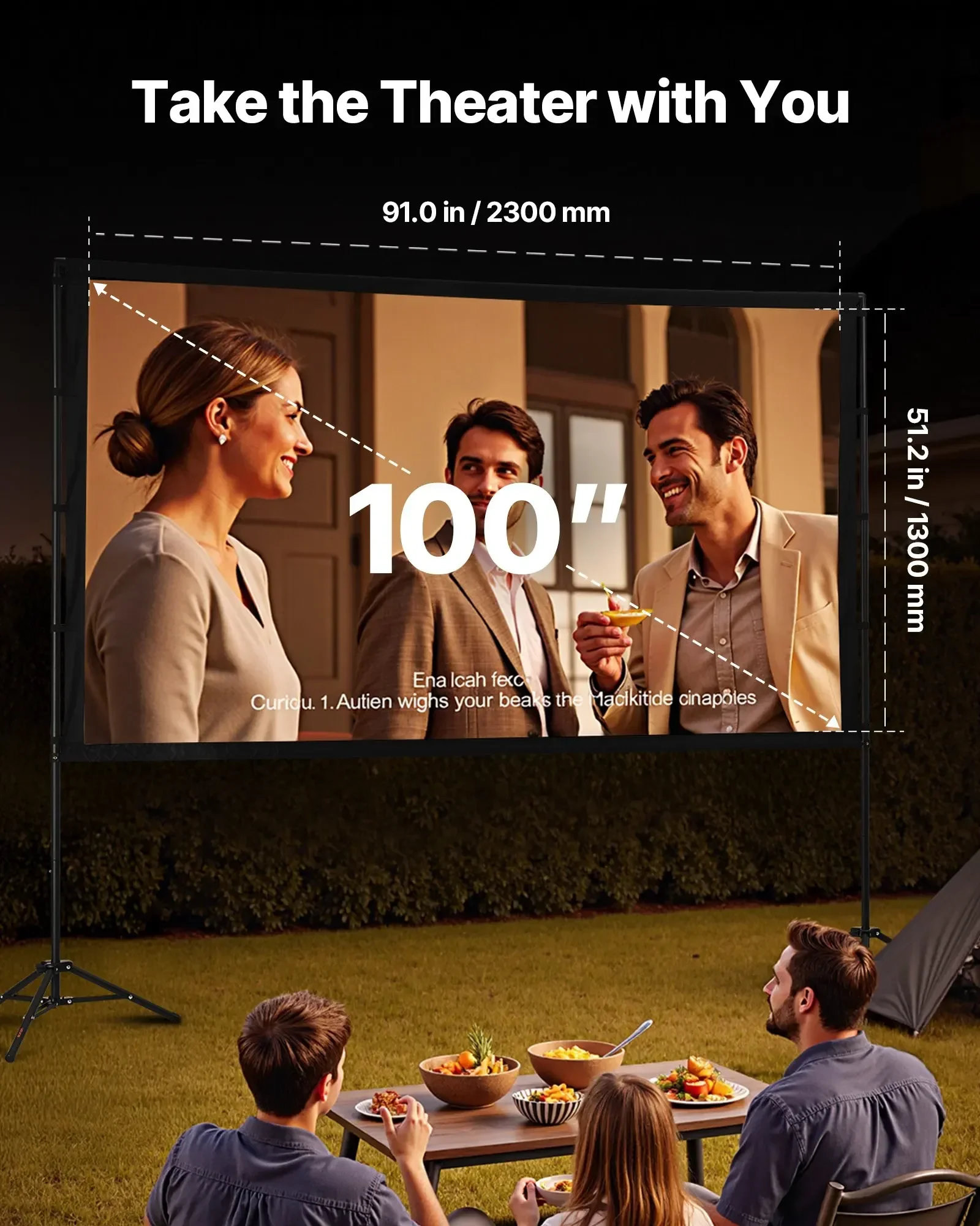 Tripod Projector Screen With 2 - Projector Tripod Stand ulasan dan harga