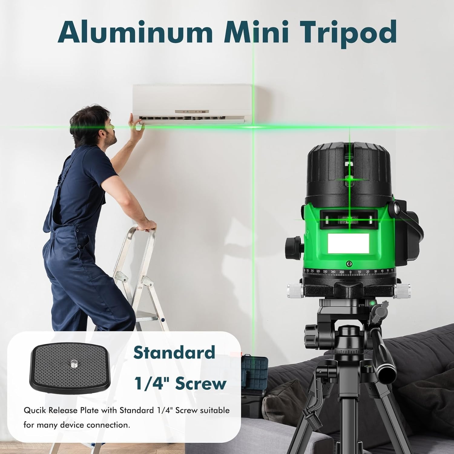 Mini Tripod for Camera, 25inch - Projector Tripod Stand ulasan dan harga