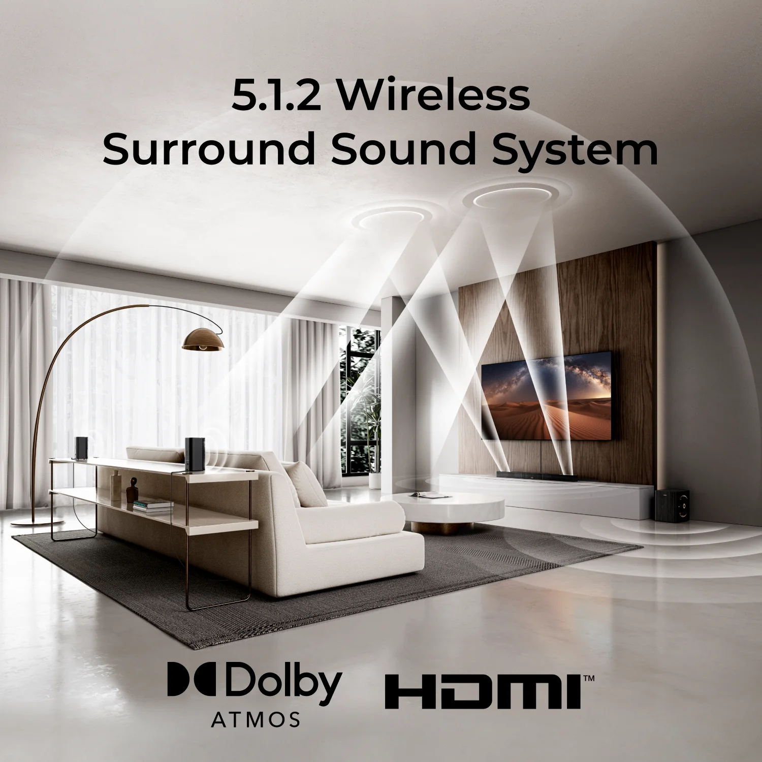X40 5.1.2ch Wireless Surround  - Home Cinema Dolby Atmos ulasan dan harga