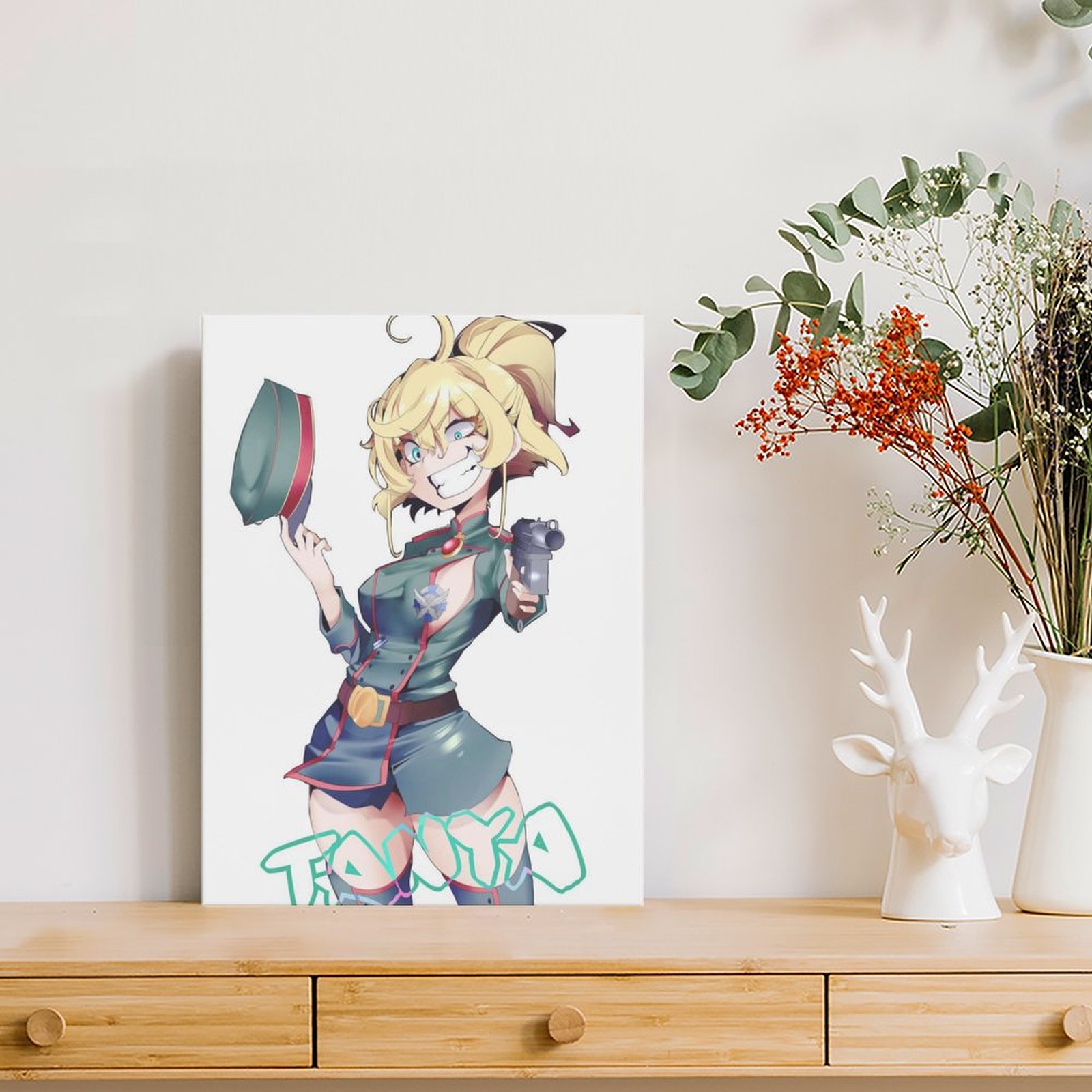 Saga Of Tanya The Evil Poster  - Home Cinema Wall Design ulasan dan harga