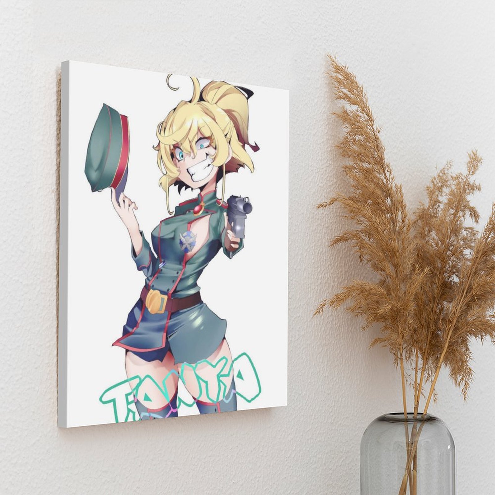 Saga Of Tanya The Evil Poster  - Home Cinema Wall Design ulasan dan harga