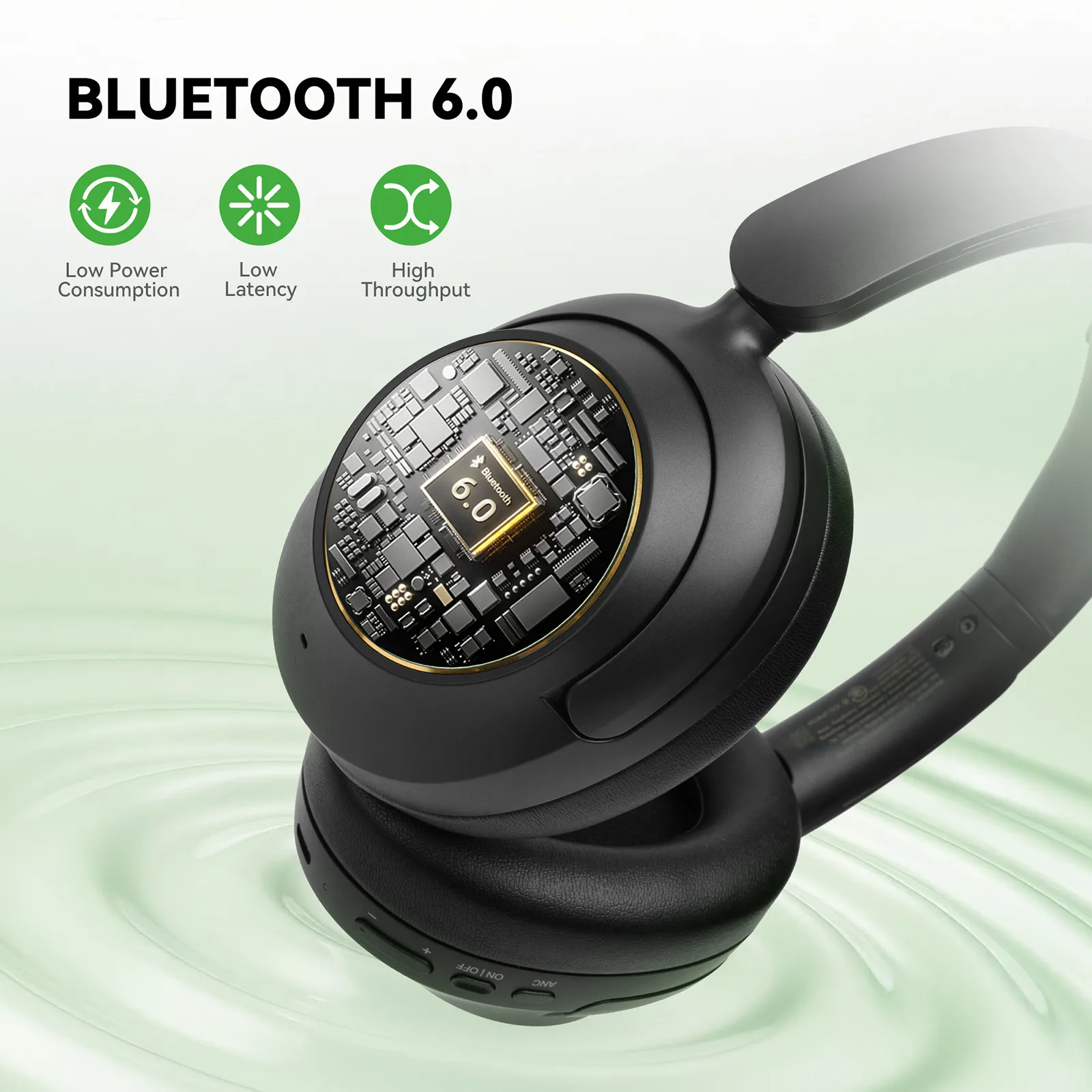 Oneodio A6 ANC Wireless Blueto - Home Cinema Headphones ulasan dan harga
