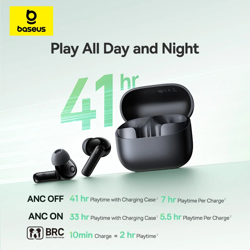 Baseus Bass EP10/BP1 NC -43dB  - Home Cinema Headphones ulasan dan harga