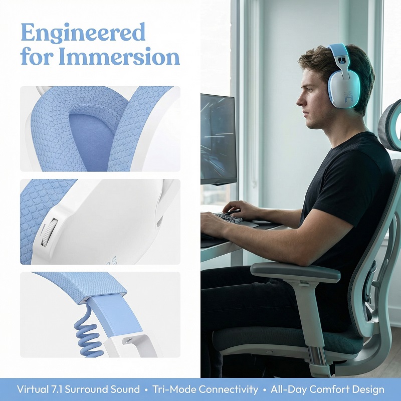 Onikuma B2 Gaming Headphones T - Home Cinema Headphones ulasan dan harga