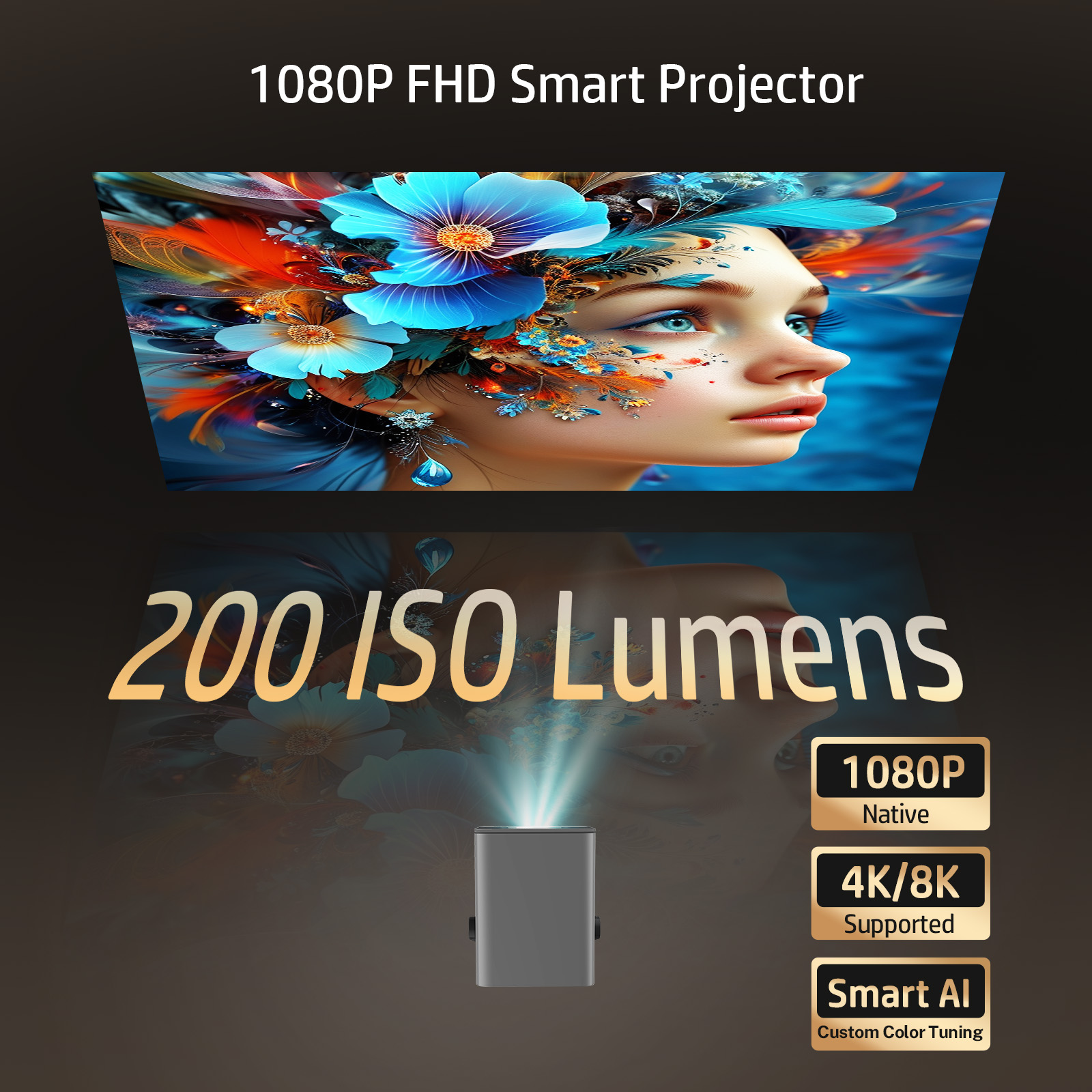 HP MC475 Projector Netflix Lic - Netflix Home Cinema ulasan dan harga