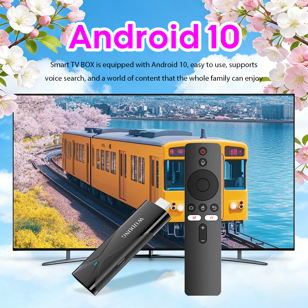 WD08 PRO TV Dongle Android10 A - Netflix Home Cinema ulasan dan harga