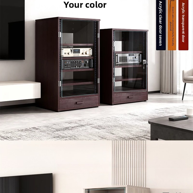 Front transparent door 8U - 16 - Home Cinema Outdoor ulasan dan harga
