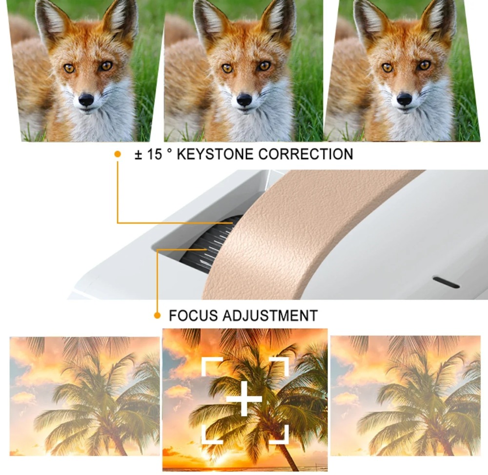Portable Smart 4K Projector Mi - Home Cinema Outdoor ulasan dan harga