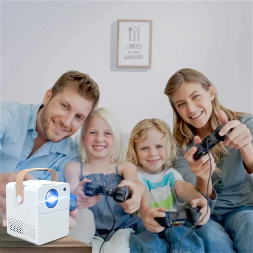 Portable Smart 4K Projector Mi - Home Cinema Outdoor ulasan dan harga