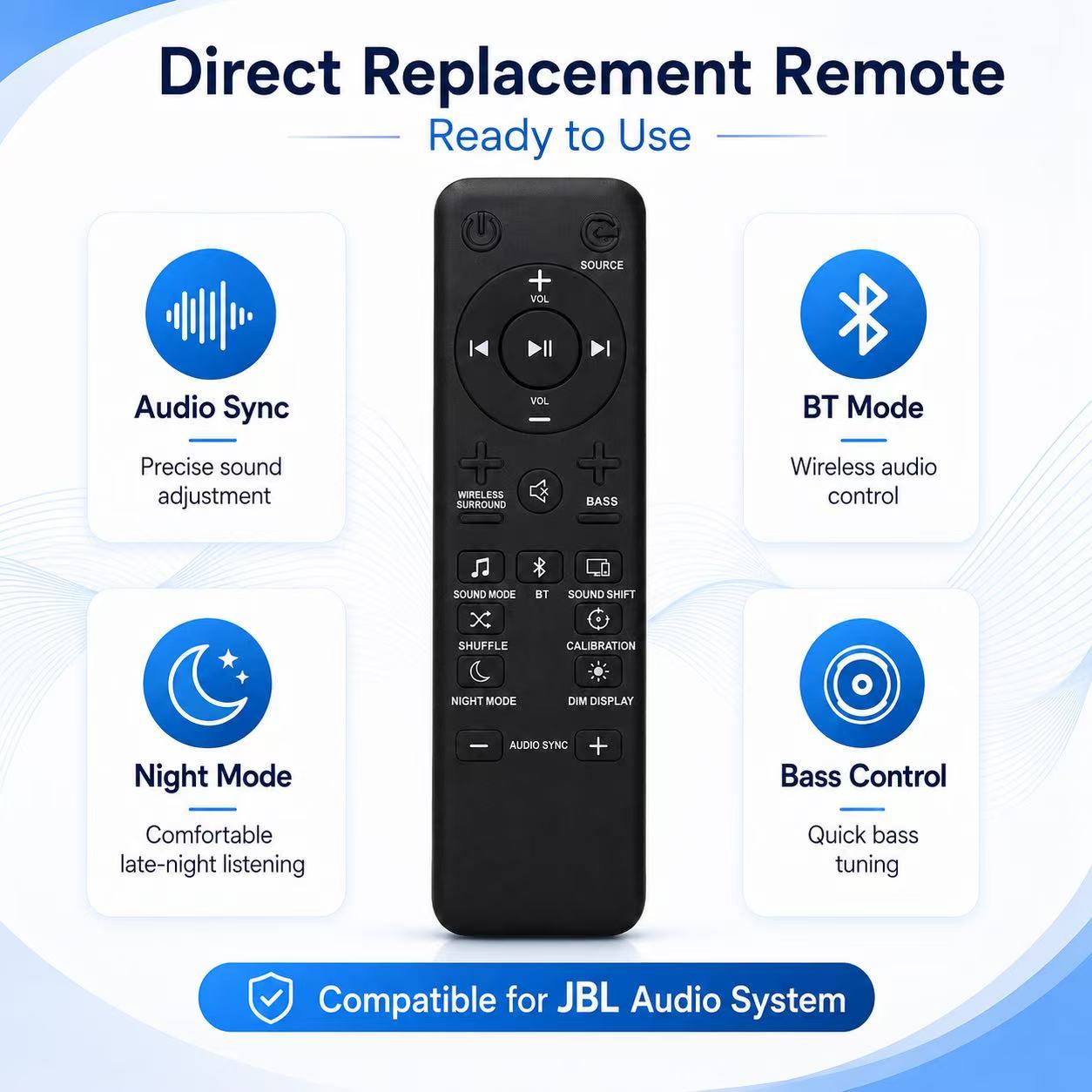 Replacement Remote Control For - Home Cinema Jbl 5.1 ulasan dan harga
